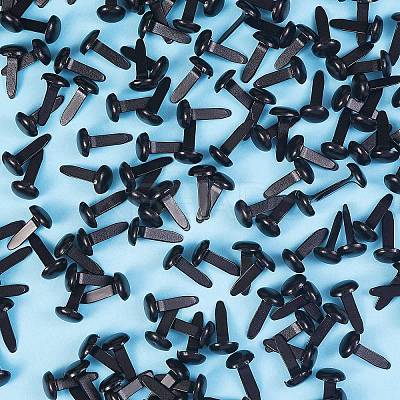 200Pcs Eco-Friendly Stoving Varnish Iron Brads DIY-SZ0005-70-1