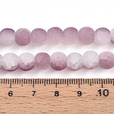 Crackle Glass Beads X1-GLAA-N009-8mm-05-1
