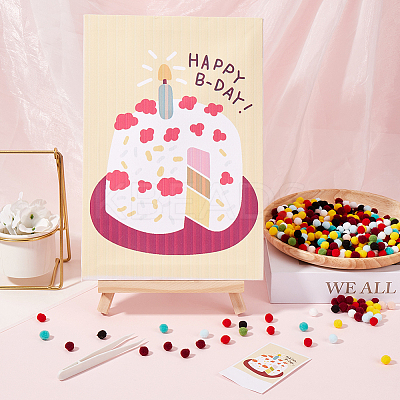DIY Soft Balls Painting Kit for Children DIY-GF0010-13A-1