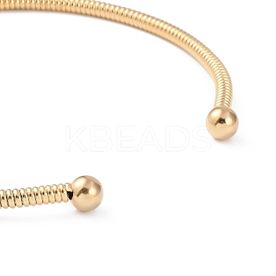 Ion Plating(IP) 304 Stainless Steel Elasticity Necklaces for Women NJEW-S433-02G-1