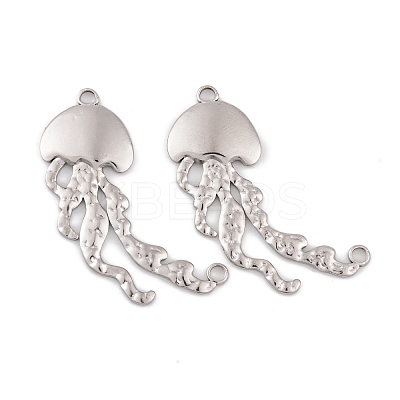 Non-Tarnish 304 Stainless Steel Connector Charms STAS-G335-04P-1