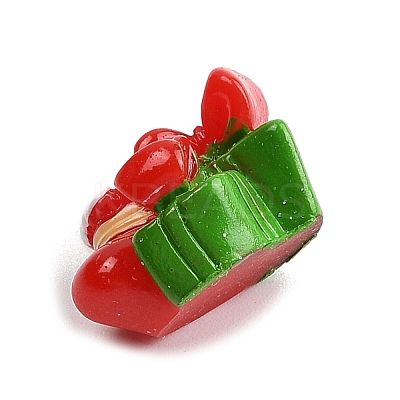 Christmas Theme Resin Figurine Statues for Home Office Desktop Decoration DJEW-M017-02H-1
