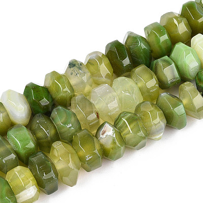 Natural Agate Beads Strands G-N356-01A-17-1