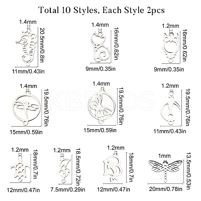 201 Stainless Steel Links Connectors STAS-SC0001-39P-1