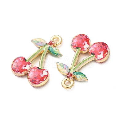 Printed Alloy Pendants AL-CBA7256-28G-1
