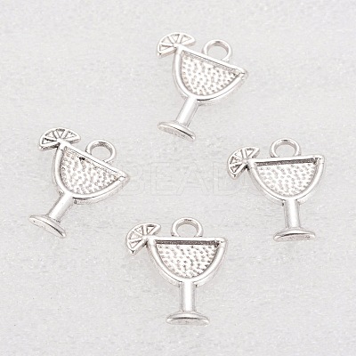 Tibetan Style Alloy Cocktail Pendants LS-TIBEB-A14275-AS-FF-1