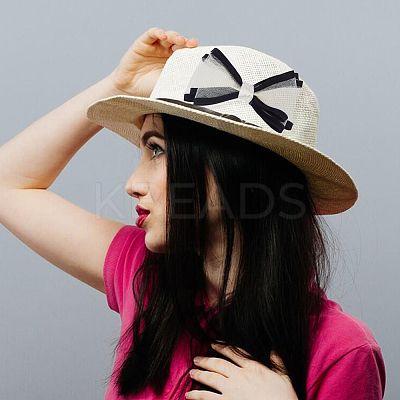Elastic Polyester Mesh Ribbons OCOR-WH0082-172A-1