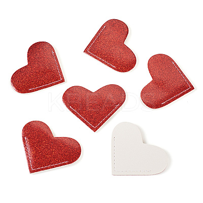 Glitter PU Lerther Bookmark AJEW-TAC0040-03A-1