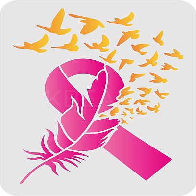 Plastic Reusable Drawing Painting Stencils Templates DIY-WH0202-351-1