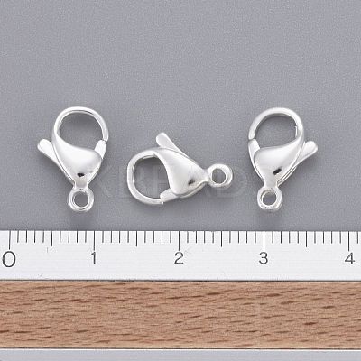 304 Stainless Steel Lobster Claw Clasps X-STAS-E464-21A-S-1