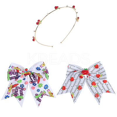 Alloy Hair Bands OHAR-GF0001-43-1