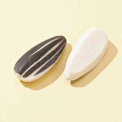 28Pcs 7 Styles Opaque Resin Imitation Food Cabochons RESI-FS0001-37-1