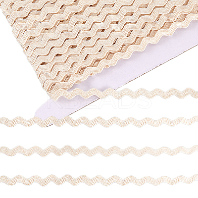 Cotton Wavy Fringe Trim Ribbon OCOR-GF0004-49C-1