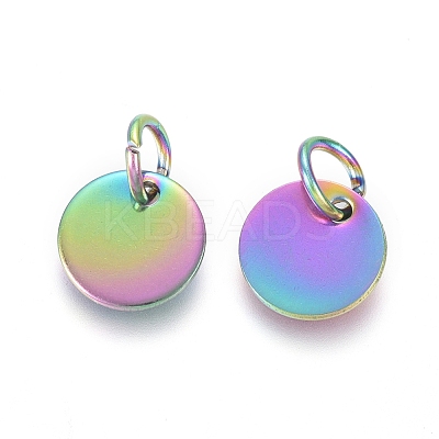 Ion Plating(IP) 304 Stainless Steel Charms X-EJEW-L238-03B-M-1