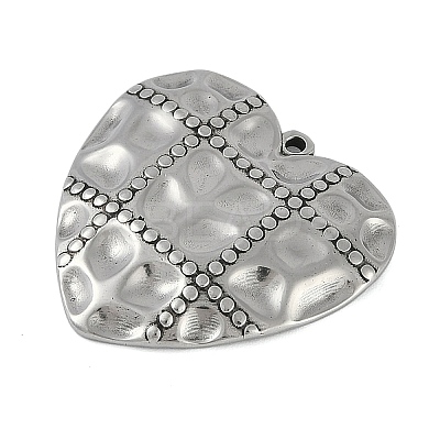 Anti-Tarnish 304 Stainless Steel Pendants STAS-M078-03C-P-1