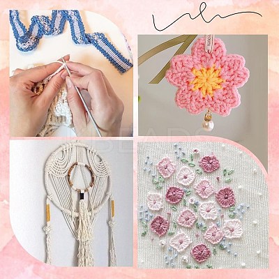 2 Bags 6-Ply Cotton Embroidery Floss DIY-DJ0005-18B-1