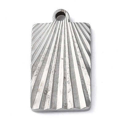 Non-Tarnish 304 Stainless Steel Pendants STAS-D025-06P-01-1