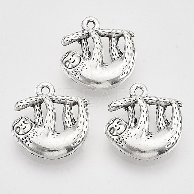 Tibetan Style Alloy Pendants LS-TIBEP-T009-11AS-RS-1