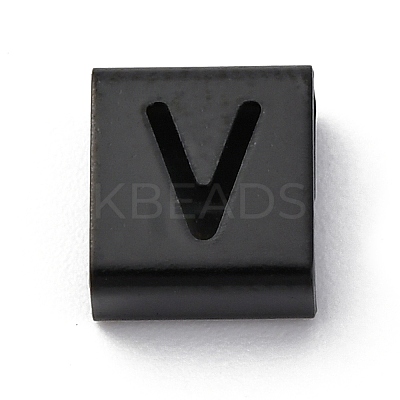 Ion Plating(IP) 304 Stainless Steel Square Slide Charms STAS-L132-14V-B-1