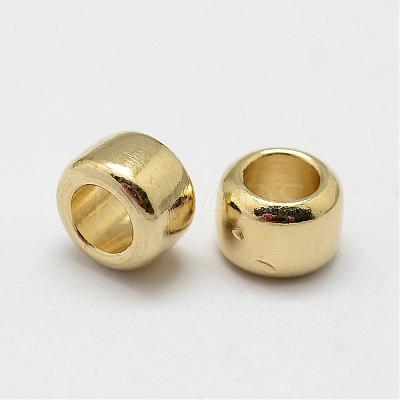 Brass Beads KK-P095-04-A-1