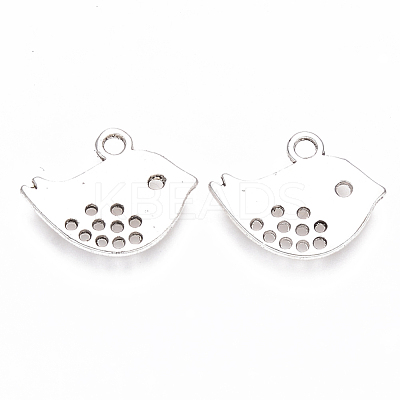 Tibetan Style Alloy Charms TIBEP-S319-088AS-RS-1