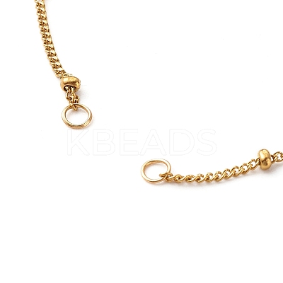 Handmade 304 Stainless Steel Satellite Chains Bracelets Making Accessories X-AJEW-JB01024-1