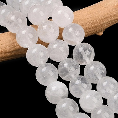 Natural Quartz Crystal Beads Strands G-L648-A01-16mm-1