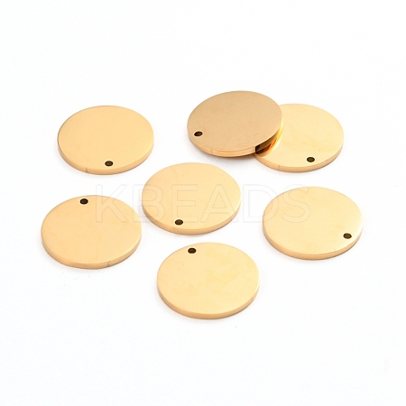 Ion Plating(IP) 304 Stainless Steel Charms STAS-I141-03C-G-1