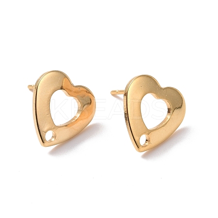 201 Stainless Steel Stud Earring Findings STAS-K241-17G-1