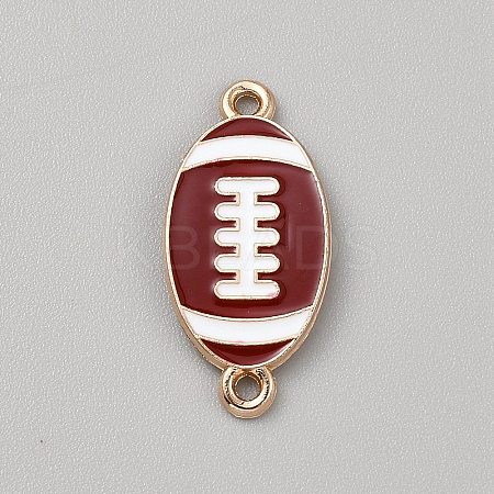 Zinc Alloy Enamel Sport Connector Charms FIND-CJC0437-009A-08-1
