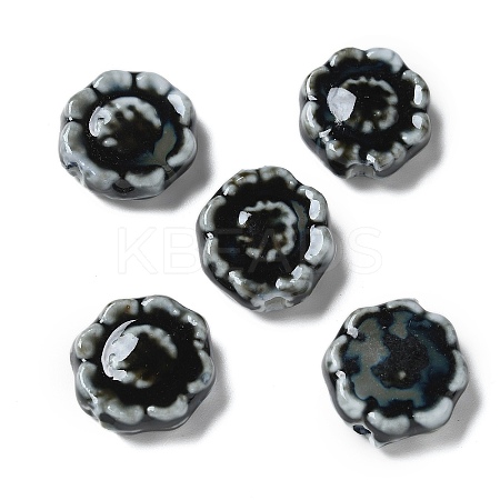 Handmade Porcelain Beads PORC-L080-G01-1