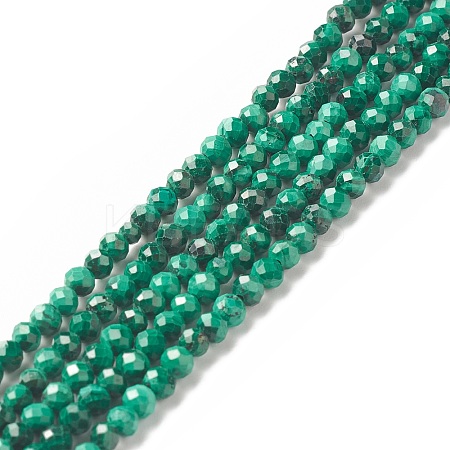 Natural Malachite Beads Strands G-G989-A06-B-1