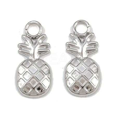 Fruit 304 Stainless Steel Charms STAS-H242-03P-08-1