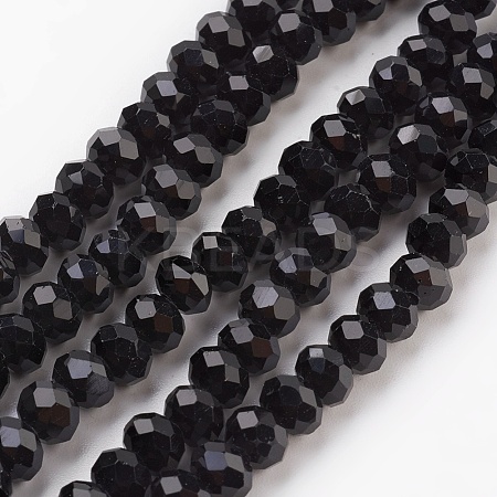 Glass Beads Strands GLAA-K027-05F-1