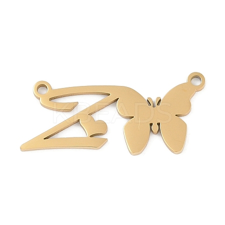 304 Stainless Steel Pendants STAS-L279-002G-Z-1