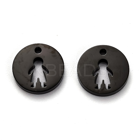 304 Stainless Steel Charms STAS-F261-04EB-1