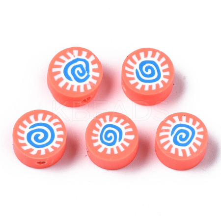 Handmade Polymer Clay Beads CLAY-N008-037I-1