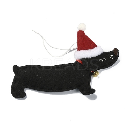 Dachshund Non-woven Fabric Pendant Decorations LS-HJEW-R125-03-1