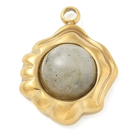 Natural Grey Aventurine Pendants STAS-K291-03B-03-1