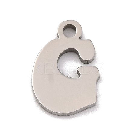 Non-Tarnish 201 Stainless Steel Charms STAS-U016-01P-G-1