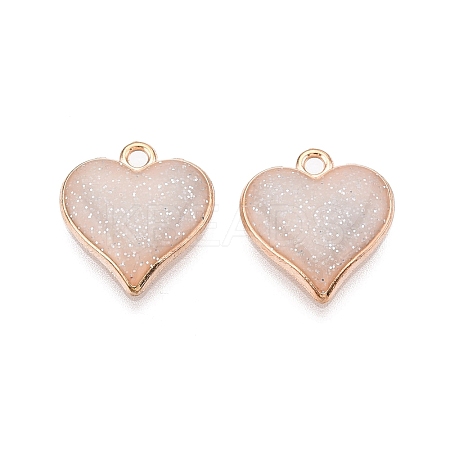 Alloy Enamel Pendants PALLOY-TAC0012-58B-RS-1