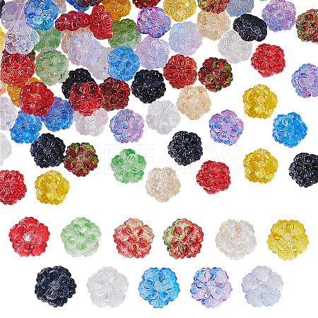 Transparent Glass Beads GLAA-GA0002-12-1
