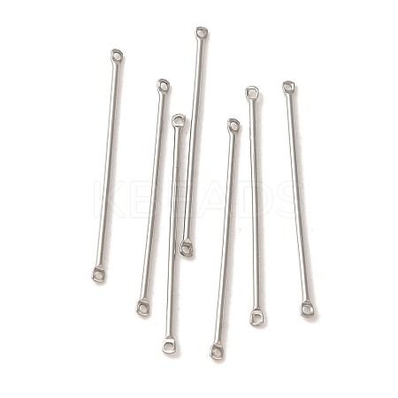 Non-Tarnish 304 Stainless Steel Connector Charms STAS-Q323-04G-P-1