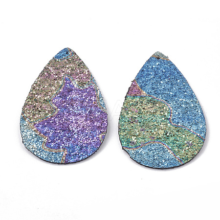 Imitation Leather Big Pendants LS-FIND-N001-24B-1