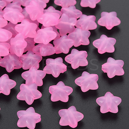 Transparent Acrylic Beads MACR-S373-26E-10-1