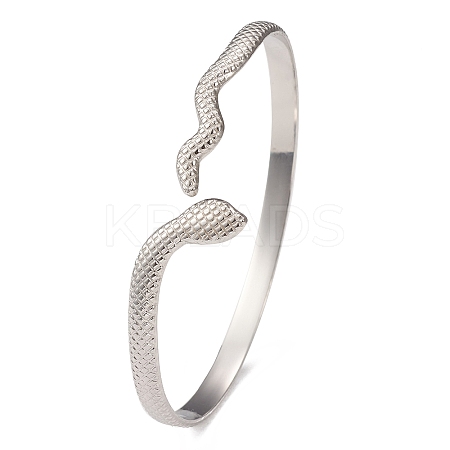 304 Stainless Steel Bangles BJEW-P290-01P-1