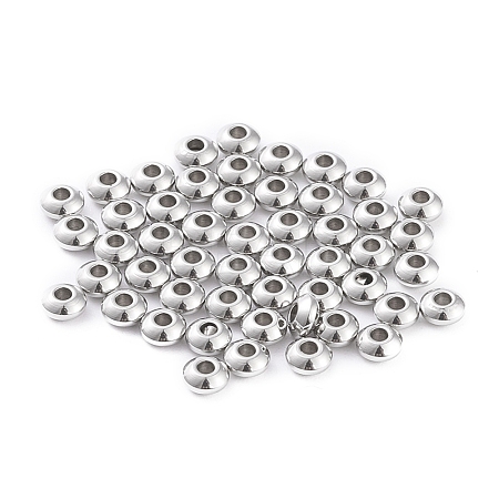304 Stainless Steel Spacer Beads STAS-E460-09P-A01-1