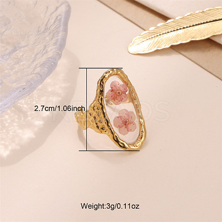 304 Stainless Steel with Adjustable Epoxy Cuff Rings FS-WG8B88B-04-1