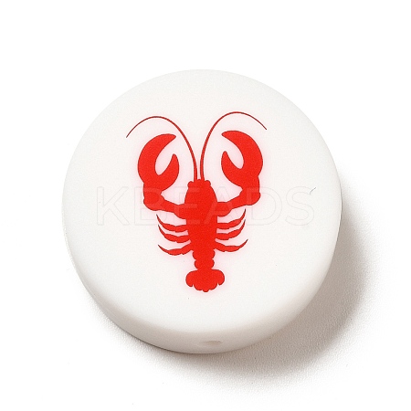 Food Grade Eco-Friendly Silicone Focal Beads LS-SIL-H002-06F-1