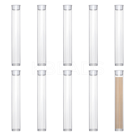 PVC Plastic & Rubber Transparent Storage Tube FIND-WH0176-05A-1